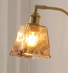 Vintage Walnut Corridor Bedside Wall Lamp