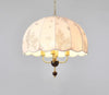 French retro style solid wood chandelier