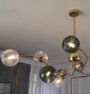 Nordic creative magic beans glass chandelier