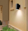LED outdoor garden waterproof double head wall lamp