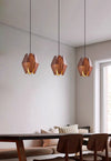 Creative solid wood chandelier