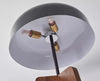 Solid wood tripod table lamp