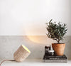 Wabi-sabi style bedroom bedside table lamp