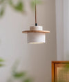 Vintage solid wood yellow travertine bedroom bedside chandelier