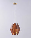 Creative solid wood chandelier