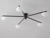 All-copper creative magic bean glass living room ceiling lamp
