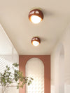 French cream style corridor ceiling lamp