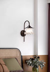 American retro bedroom wall lamp