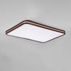 Solid wood LED ceiling light