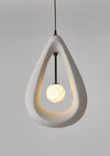 Wabi-sabi style water drop dining pendant lamp