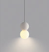 Wabi-sabi style terrazzo bedroom bedside small Pendant light