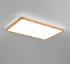 LED solid wood bedroom ceiling lamp