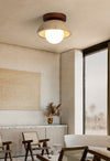 Yellow Travertine Aisle Ceiling Light