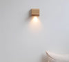 Solid wood bedroom bedside decorative wall lamp