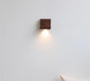 Solid wood bedroom bedside decorative wall lamp