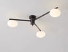 All-copper creative magic bean glass living room ceiling lamp