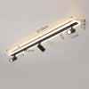 Modern simple long strip LED restaurant ceiling light