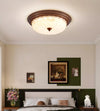 American retro bedroom ceiling lamp