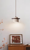 Vintage solid wood yellow travertine bedroom bedside chandelier