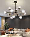 Light luxury spherical magic bean chandelier