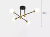 Nordic geometric lines magic beans chandelier