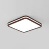 Solid wood LED ceiling light