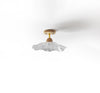 Retro lotus leaf aisle ceiling lamp