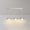 Cream style glass dining pendant light