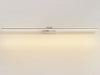 Simple LED retractable mirror front wall lamp