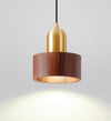 Solid wood all-copper small chandelier