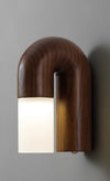 Creative personality solid wood wall lamp