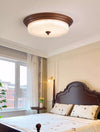 American retro bedroom ceiling lamp