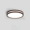 Solid wood LED ceiling light