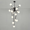 Modern personality magic beans stair chandelier