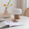 Cream Style Mushroom Table Lamp