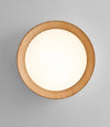 Deckenlampe aus Holz im japanischen Stil