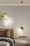 Nordic LED rotatable bedroom bedside Pendant light