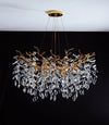 French creative branch crystal living room and dining room chandelier
