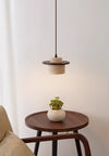 Vintage solid wood yellow travertine bedroom bedside chandelier
