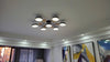 Nordic log led ceiling light