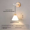 Japanese style retro bedroom wall lamp