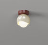 French cream style corridor ceiling lamp