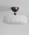 Vintage cream style children's room bedroom ceiling lamp