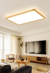 LED solid wood bedroom ceiling lamp