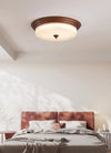 American retro bedroom ceiling lamp