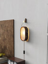 Retro hanging type wall lamp