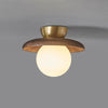 Walnut Aisle Ceiling Light