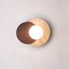 Japanese wabi-sabi style wall lamp