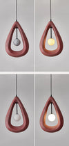 Wabi-sabi style water drop dining pendant lamp