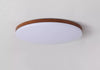 Ultra-thin solid wood LED ceiling light